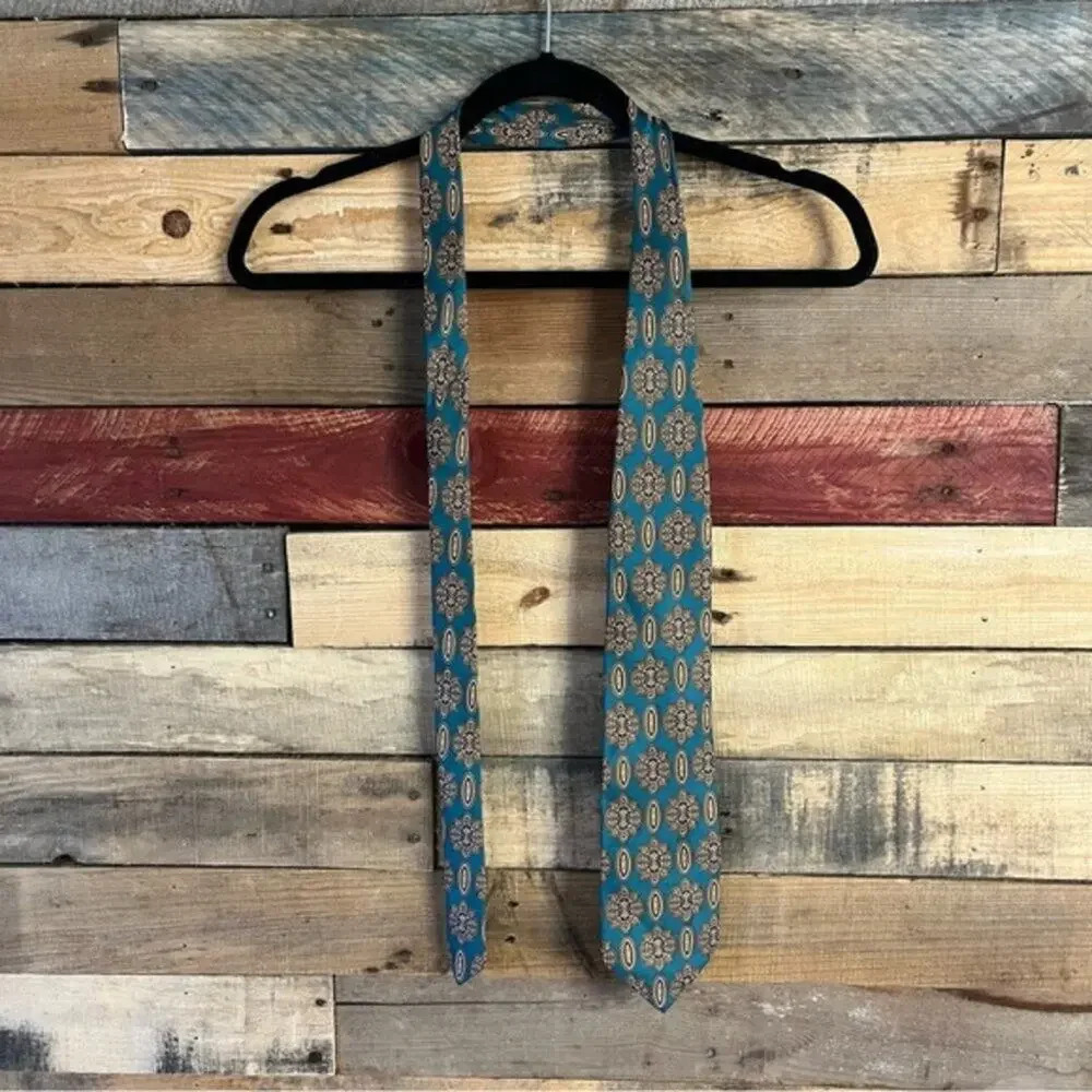 Christian Dior Teal Tie